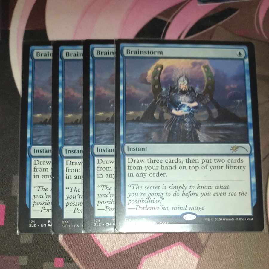 Brainstorm secret lair 4 sheets