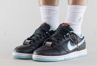 Nike Dunk Low SE Barber Shop Black 26cm