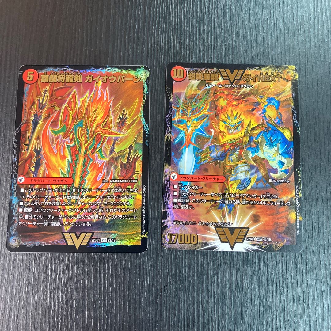 Ha Fighting Shogun Dragon Sword Gai Ou Burn|Victory Ha Fighting Gai Ou Fighting Shogun Galaxy Castle Heart Burn|Psychic Fighting Ha Dragon Gai NEXT 2pcs.