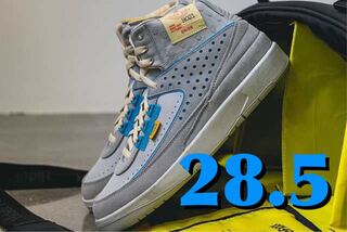 28.5cm UNION x Nike Air Jordan 2 "Grey Fog "UNION x Nike Air Jordan 2 28.5cm