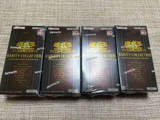 遊戯王OCG　RARITY COLLECTION　レアリティ・コレクション　新品・未開封4BOX(レアコレ)