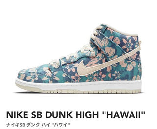NIKE SB DUNK HIGH "HAWAII" 28cm