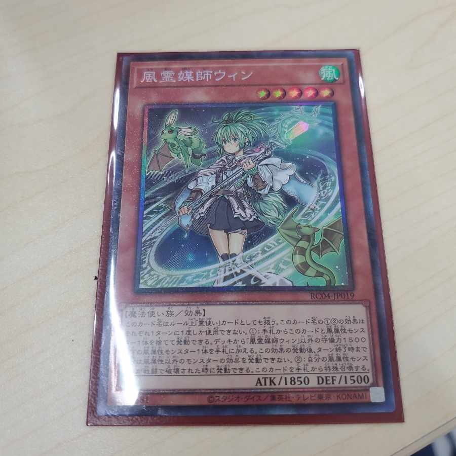 Wynn the Wind Channeler Collector's Rare JP019