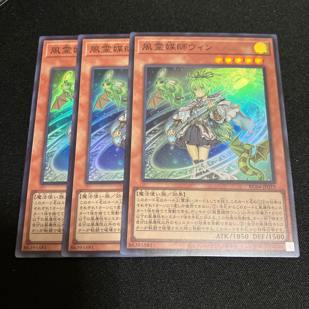 Wynn the Wind Channeler Super Rare JP019 3 copies
