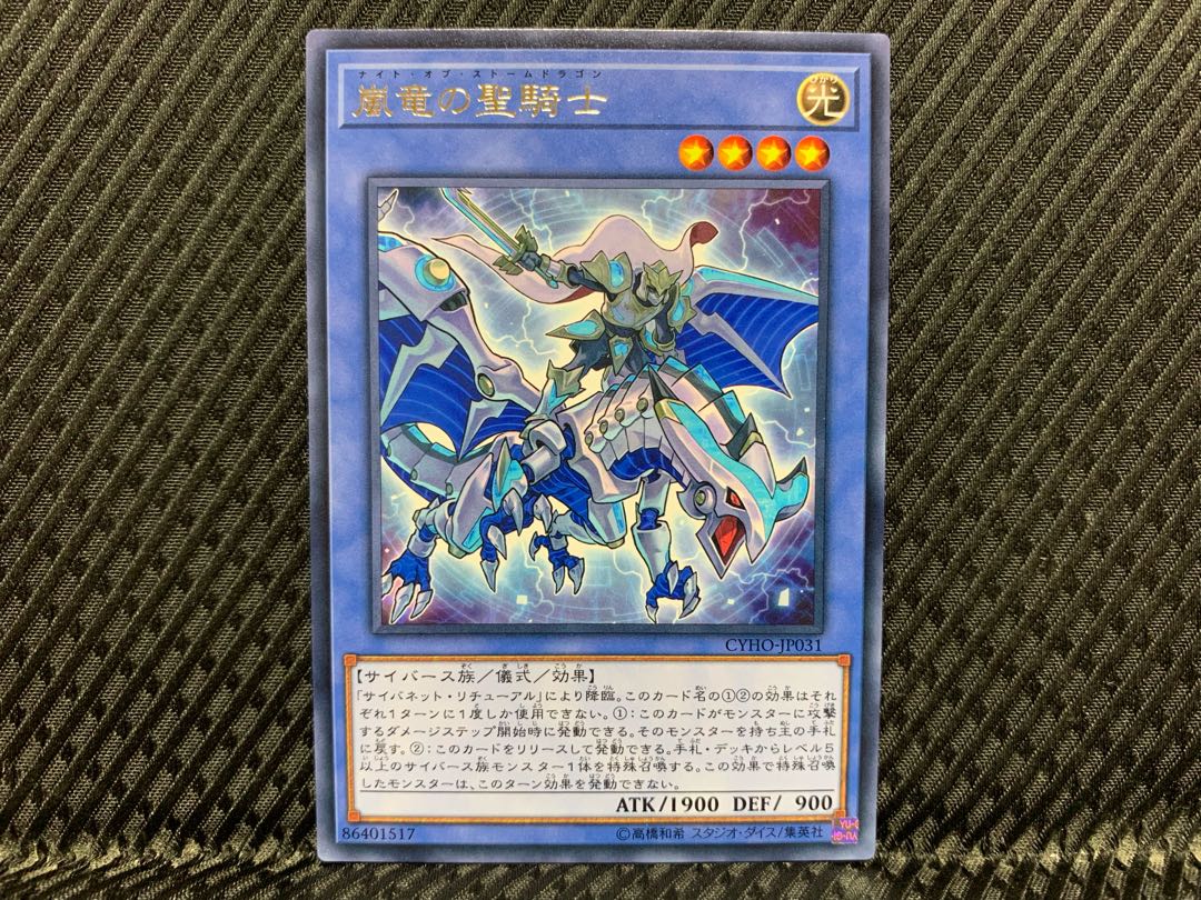 Yugioh Paladin of Storm Dragon Rare
