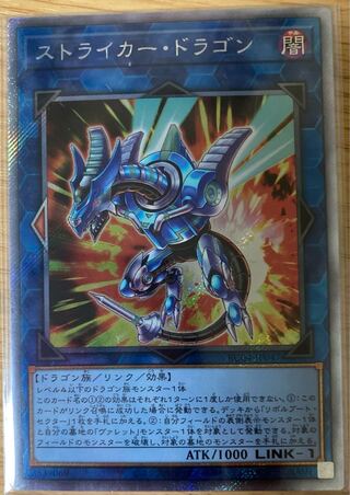 Striker Dragon EXSE JP047 Extra Secret Rare Siku Yu-Gi-Oh 25th Ex...