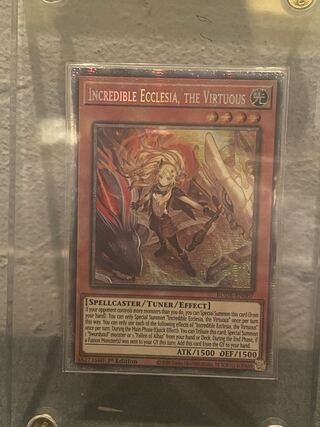 遊戯王　教導の聖女 エクレシア　スターライトレア　英語版　PSA9　五つ目