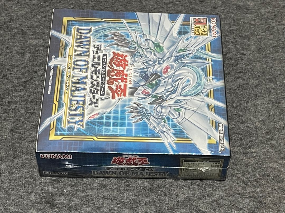 Yu-Gi-Oh! Unopened box, Dawn of Majesty, First Revival product only.