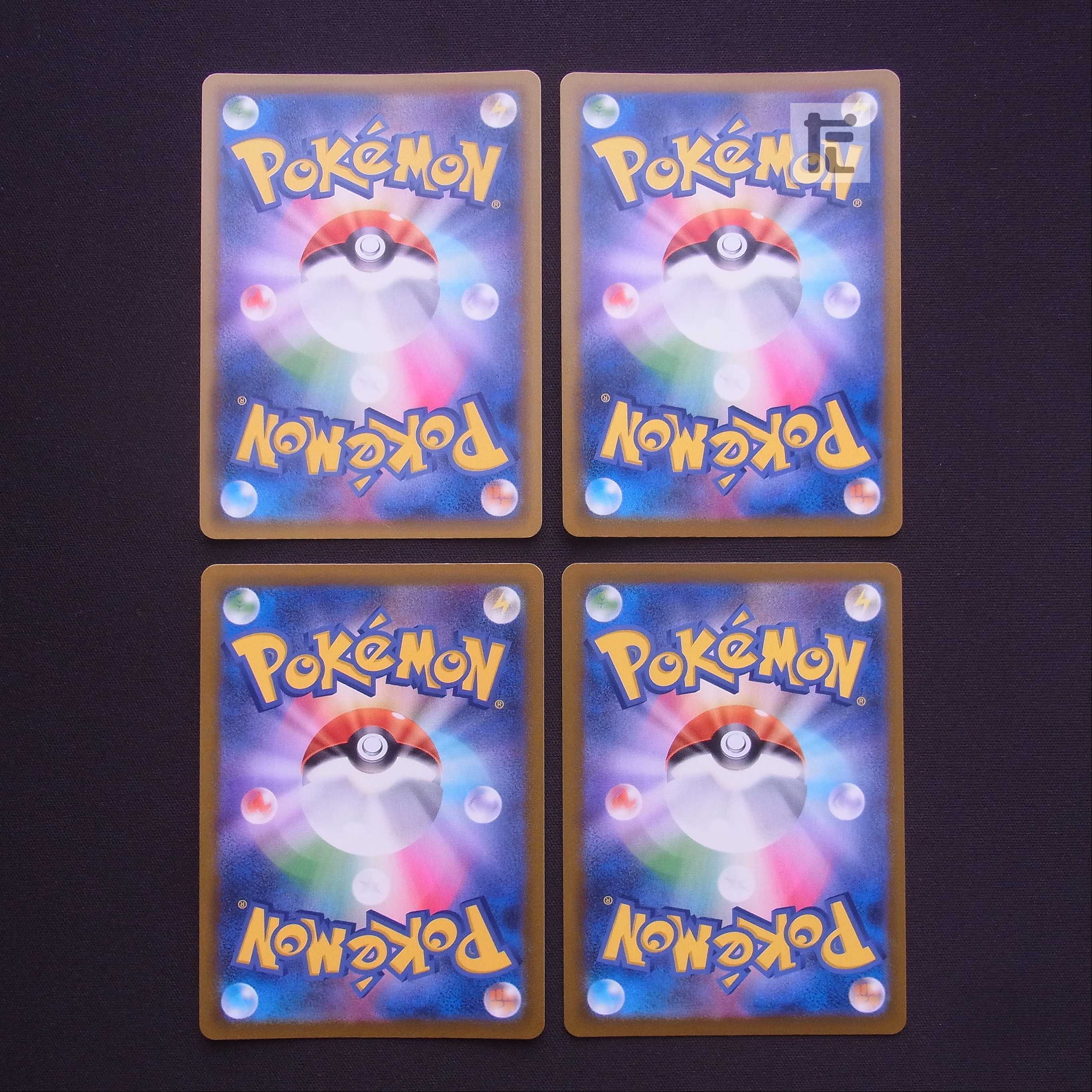 Eevee/Vaporeon/Jolteon/Flareon CHR set of 4 /Managed by MP3500