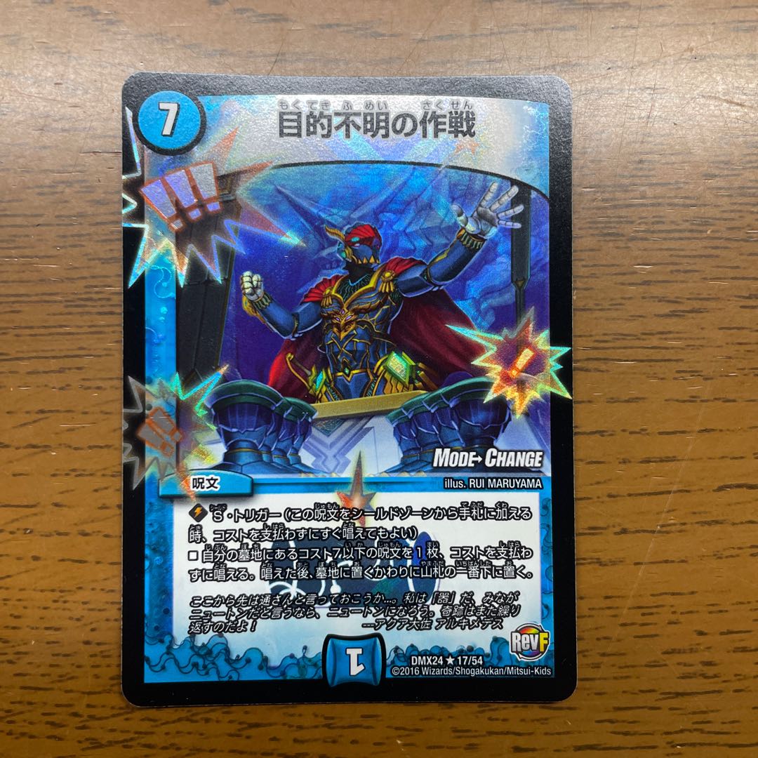 Operation of unknown purpose (MODE CHANGE) R-foil 17/54