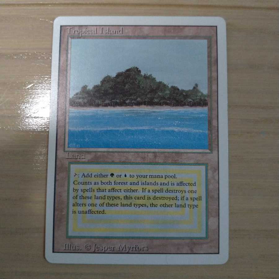 MTG Tropical Island Revised