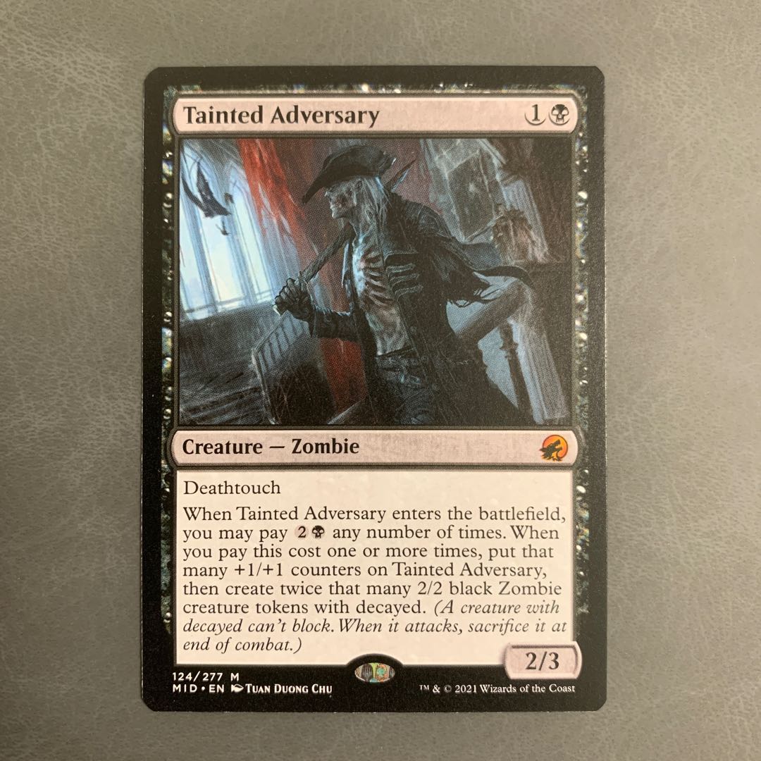 穢れた敵対者/Tainted Adversary 英語