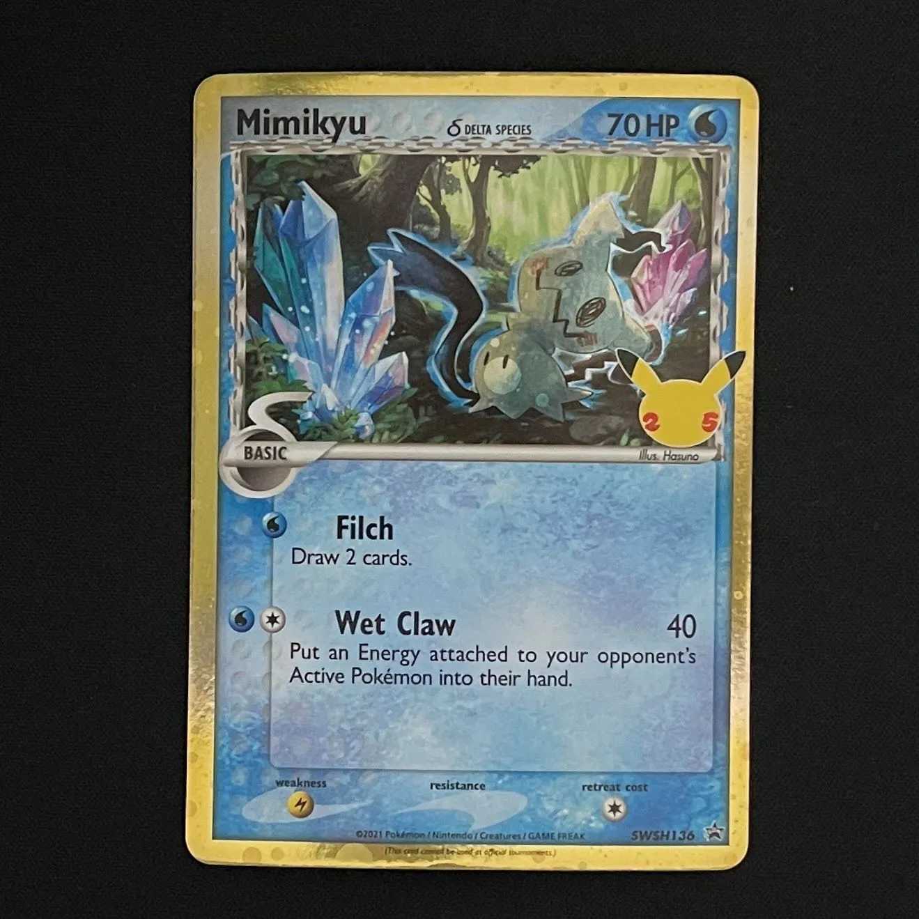 ミミッキュδ種　英語版ポケモンカード　デルタ種