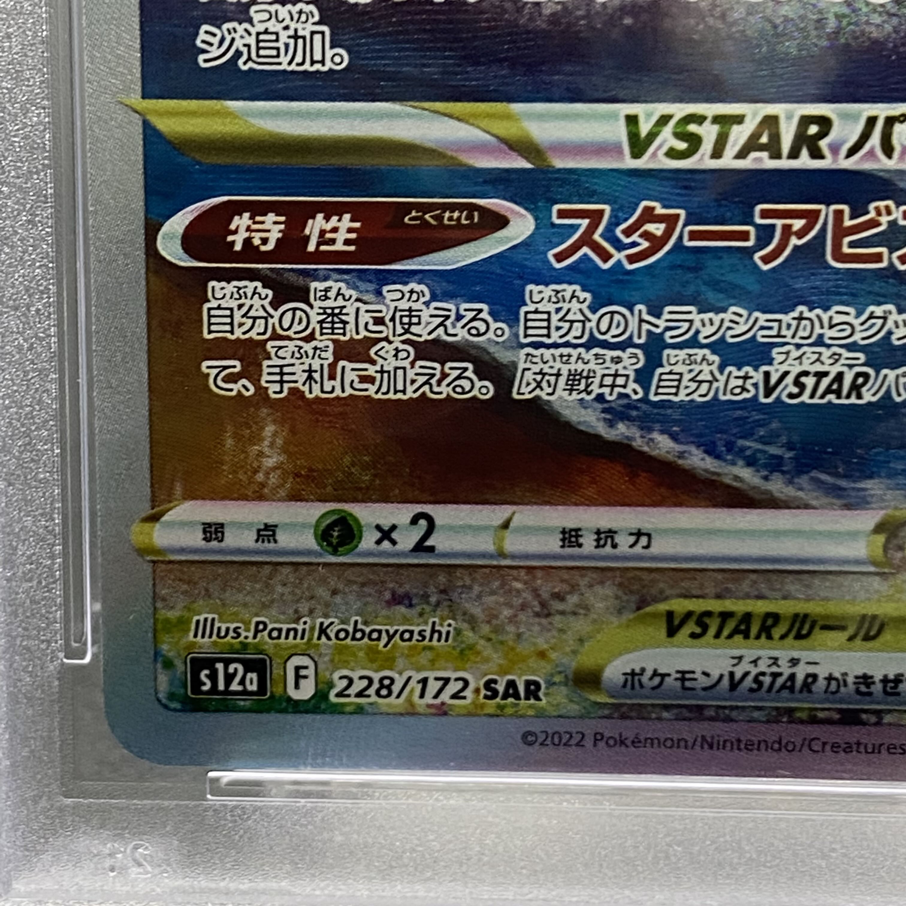 PSA10 DarkraiVSTAR SAR 228/172