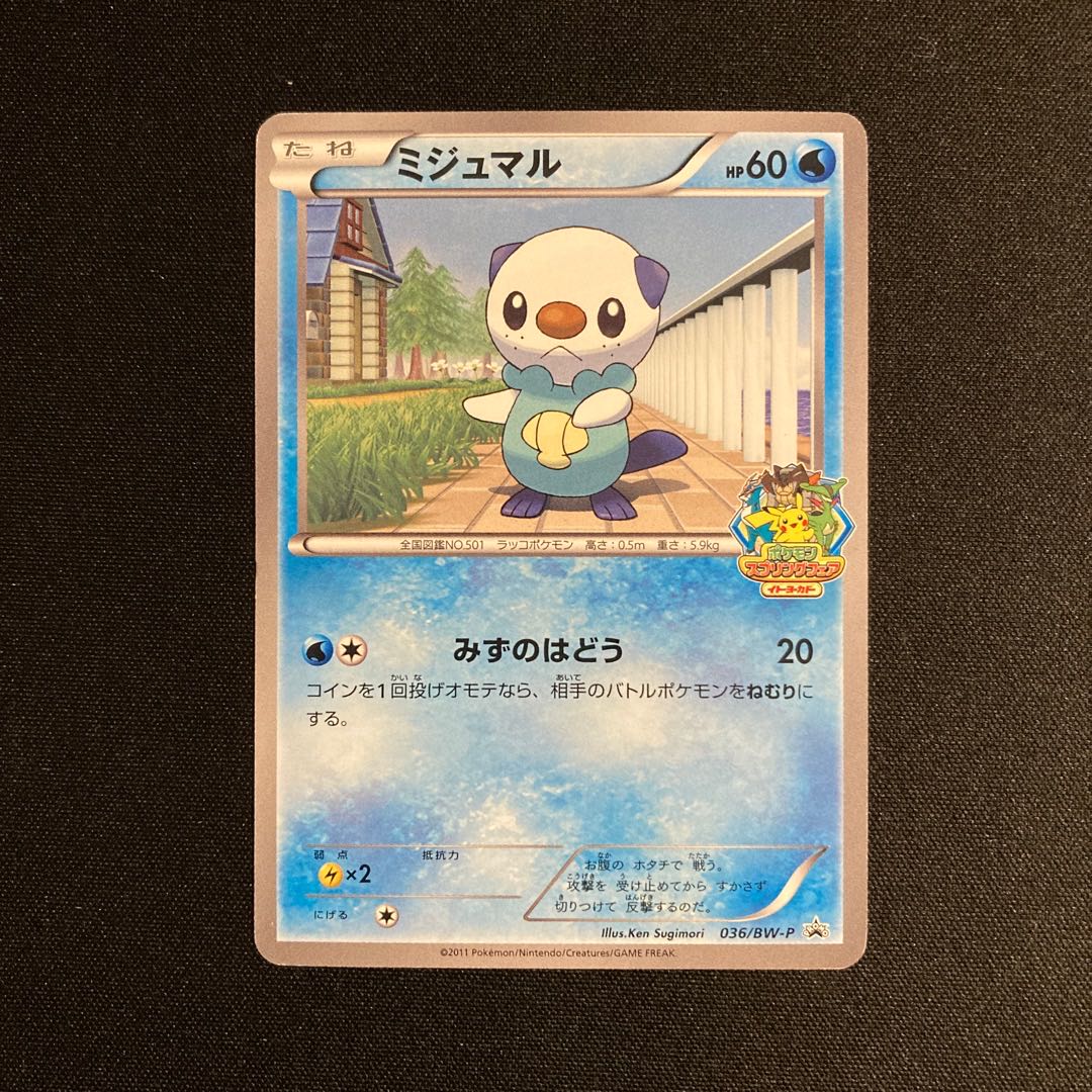 ミジュマル　ポケモンバトルトレイン　プロモカード ミジュマルポケモンバトルトレインプロモカード