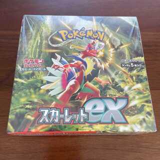 Pokémon card Scarlett ex BOX with shrink