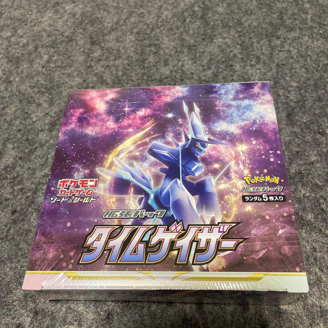 New, unopened Pokémon Card Timegazer box with shrink wrap.