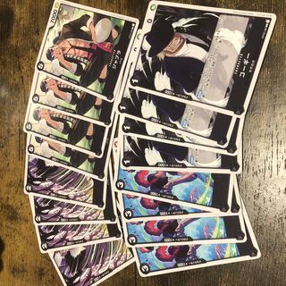 One Piece Card Black Deck Summary Set