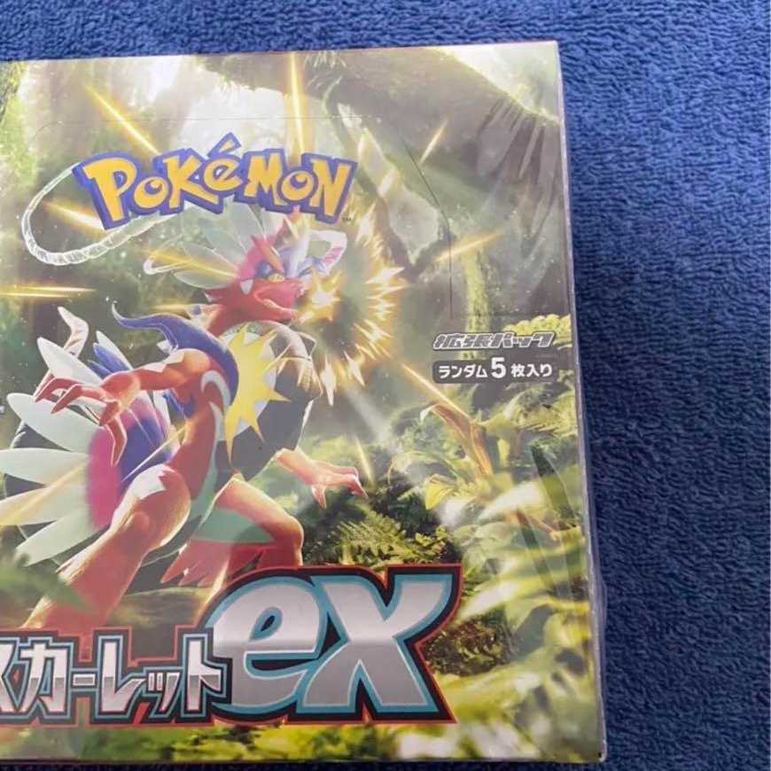 ポケモンカード　スカーレットex 1BOX シュリンク付き