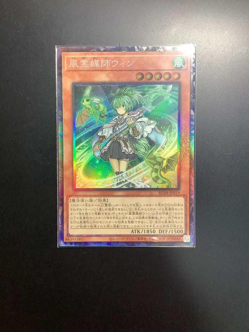 Wynn the Wind Channeler Collector's Rare JP019