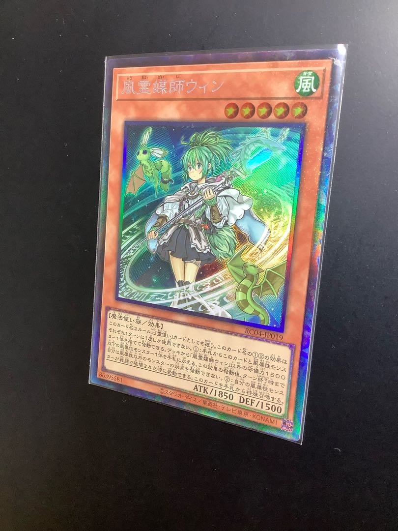 Wynn the Wind Channeler Collector's Rare JP019