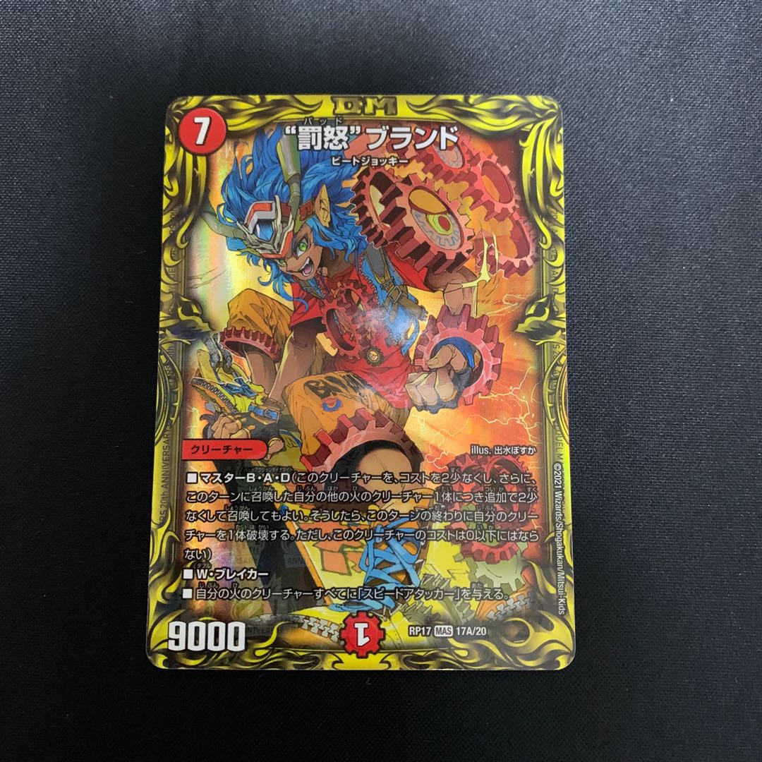 "Punishment Rage" brand (20th rare spec.) MAS 17A/20