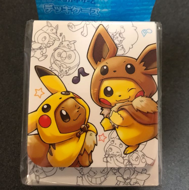 デッキシールド FAN OF PIKACHU&EIEVUI 新品 ポケモンカード デッキケース FAN OF PIKACHU&EIEVUI 1枚の通販