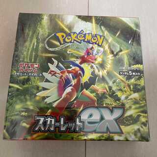 ポケモン　スカーレット　ボックス　トレカ　ポケカ　シュリンク付き　