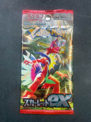 スカーレットex 未開封パック