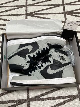 Nike Air Jordan 1 High OG "Shadow 2.0 "Nike Air Jordan 1 High OG Shadow 2.0 25.5cm