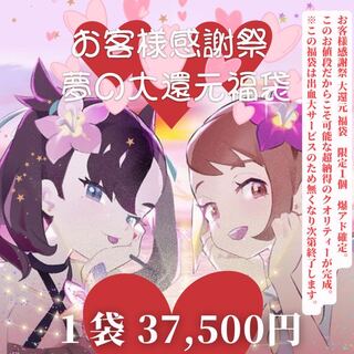 【終了】☆お客様感謝祭夢の大還元福袋☆5セットのみ【福袋】