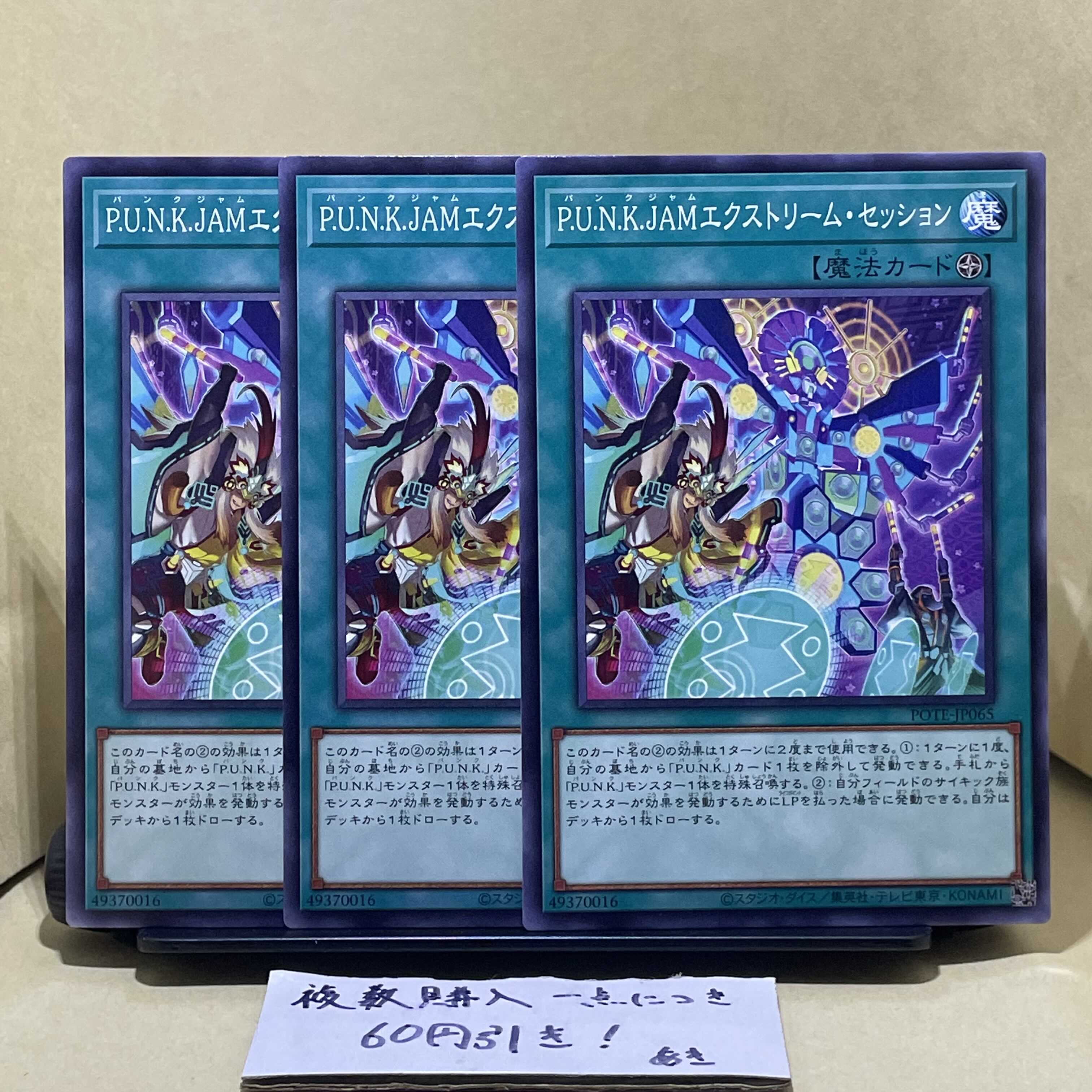 P.U.N.K.JAM Extreme Session Normal JP065