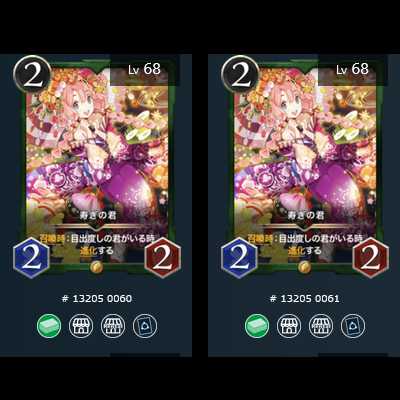 寿ぎの君　2枚セット　スピ有り
