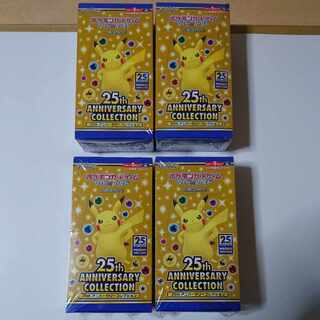 Pokemon Card Game 25th ANNIVERSARY COLLECTION 4BOX