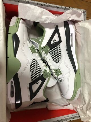 Nike Women's Air Jordan 4 "Sea Foam" Sea Foam/Ho Wight AQ9129-103 28.5cm