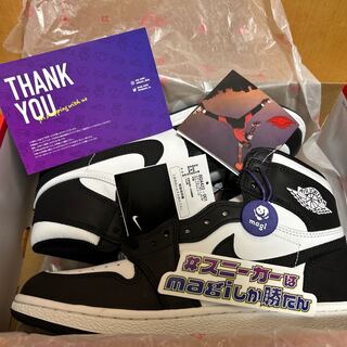 Nike Td Air Jordan 1 High '85 "Black/Summit Ho Wight" DV3655-001 26.5cm