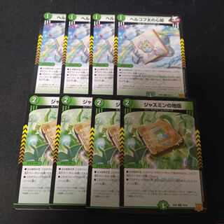 Hercopta's Heart Picture C Jasmine's Land Plate, set of 8