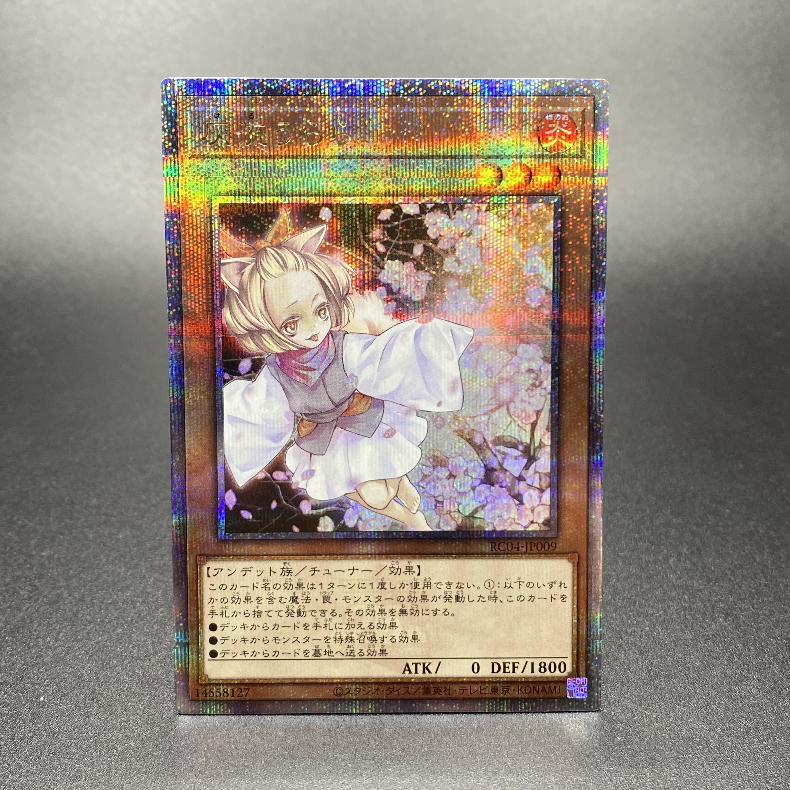 Ash Blossom & Joyous Spring 25th Secret Rare RC04-JP009