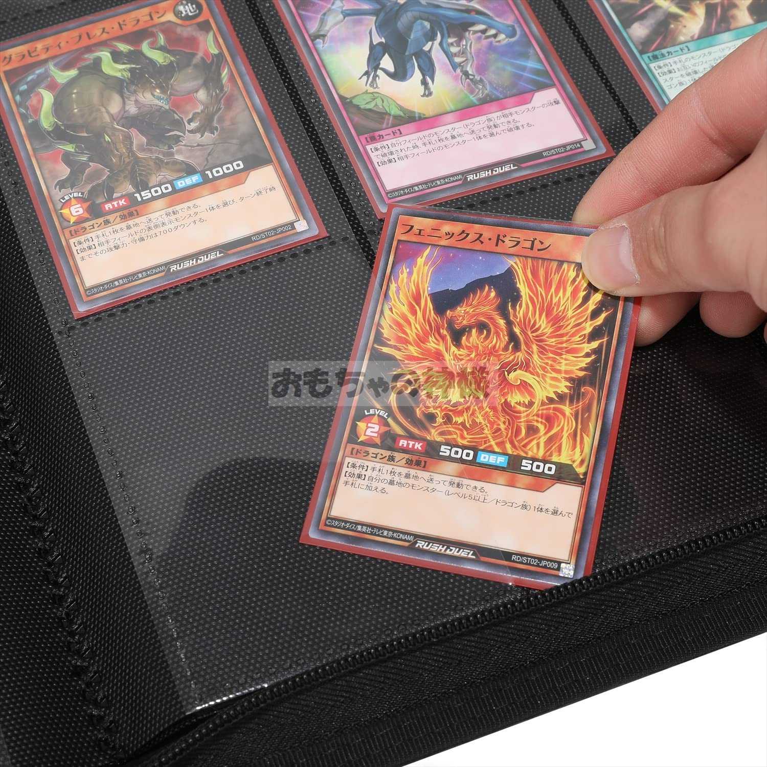 God of Toys] Card file, card folder, holds 360 cards, 20 pages, 1p9 cards, Treasure cards, business card folder, 9 pockets.