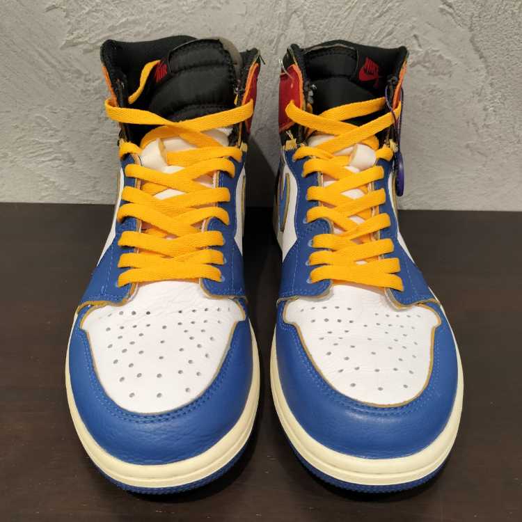 Union x Nike Air Jordan 1 Retro High OG NRG "Storm Snubbull/Varsity Red/Ho Wight" BV1300-146 28.5cm