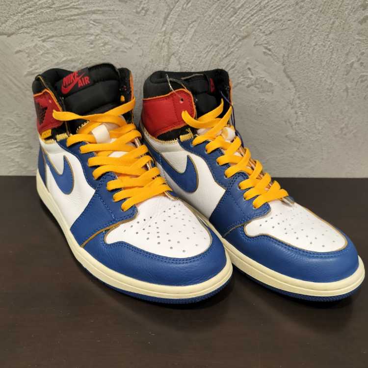 Union x Nike Air Jordan 1 Retro High OG NRG "Storm Snubbull/Varsity Red/Ho Wight" BV1300-146 28.5cm