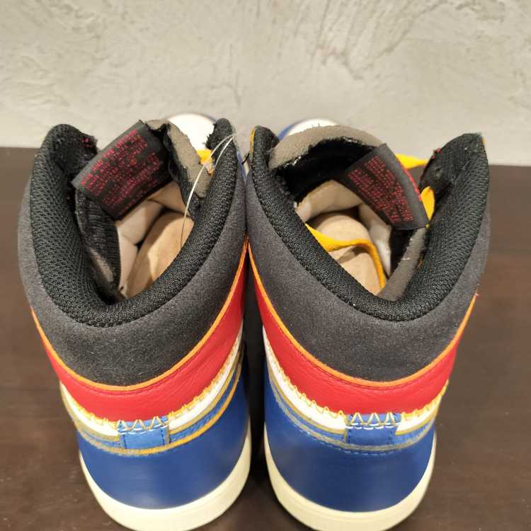 Union x Nike Air Jordan 1 Retro High OG NRG "Storm Snubbull/Varsity Red/Ho Wight" BV1300-146 28.5cm