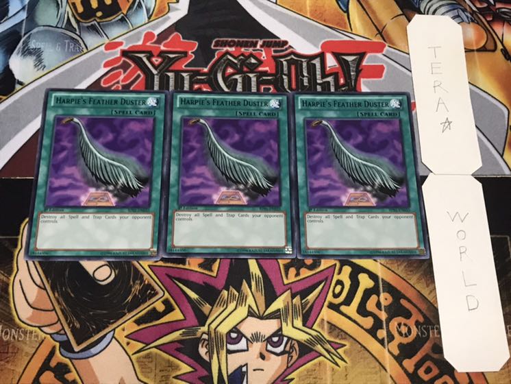 英語版 ハーピィの羽根箒 黒レア 3枚セット