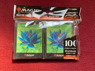 新品【MTG】ブラックロータス/Black Lotus ウルトラプロ公式100枚