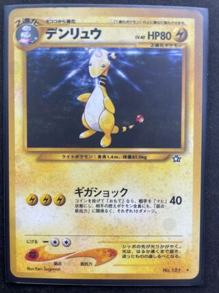 デンリュウ　旧裏　No181