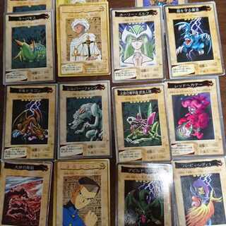 バンダイ1998,99年遊戯王16枚 16枚