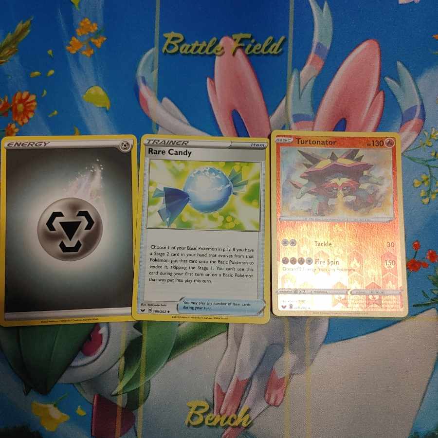 Umi Gaihatsu Basic Cigar Energy, Rare Candy, Turtonator Mirror