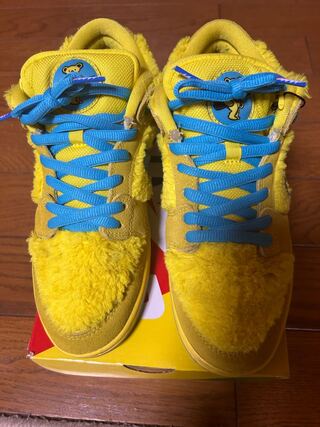 グレイトフルデッド ベアーズ × ナイキSB ダンク ロー "イエローベア" 27cm