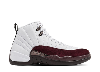 A Ma Ma Mañière x Nike Women's Air Jordan 12 "Ho Wight/Burgundy Crash" DV6989-100 27.5cm