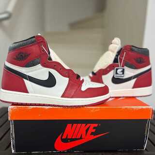 Nike Air Jordan 1 High OG "Disappear&Found/Chicago" Varsity Red/Black/Sail/Muslin DZ5485-612 28cm
